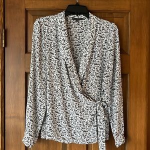 Adrianna Papell wrap blouse